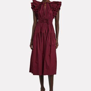 Ulla Johnson Arina Dress - Claret
